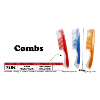 7385 Kijo Plastic Combs